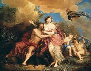 Franz Christoph Janneck Jupiter and Juno oil